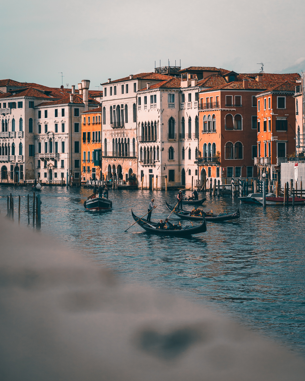 View of the Venice canals